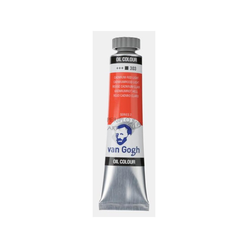 Óleo Van Gogh 20ml rojo cadmio claro 303