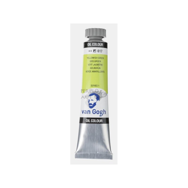 Óleo Van Gogh 20ml verde amarillento 617