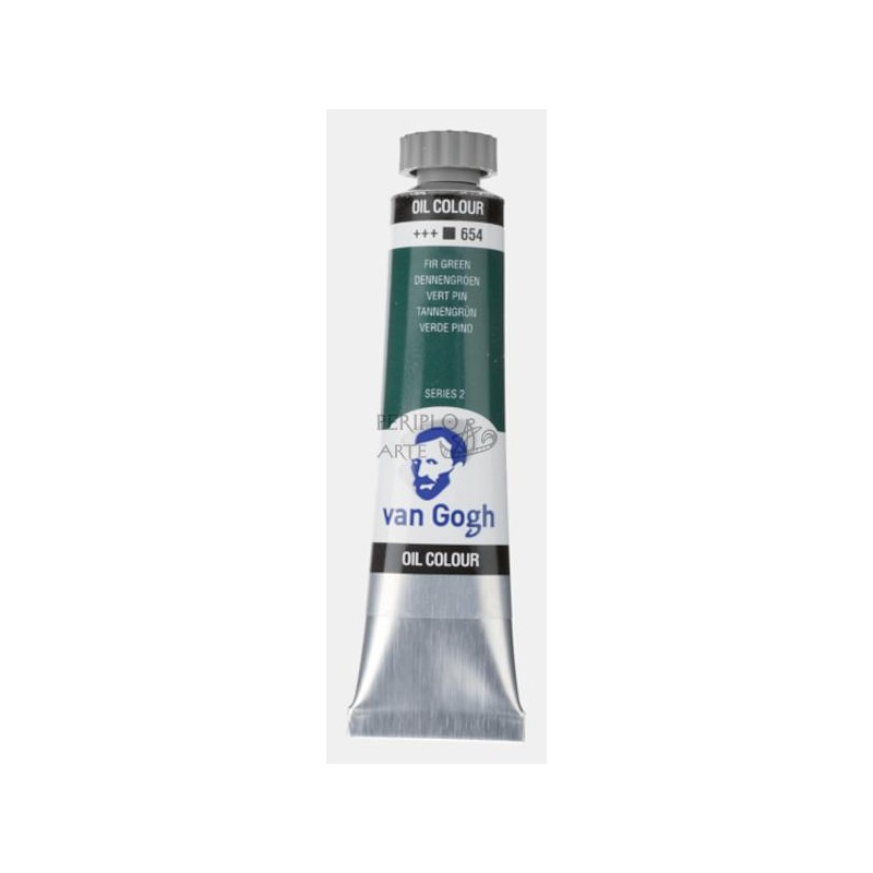 Óleo Van Gogh 20ml verde pino 654