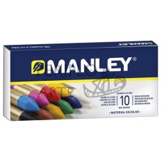 Caja 10 ceras Manley