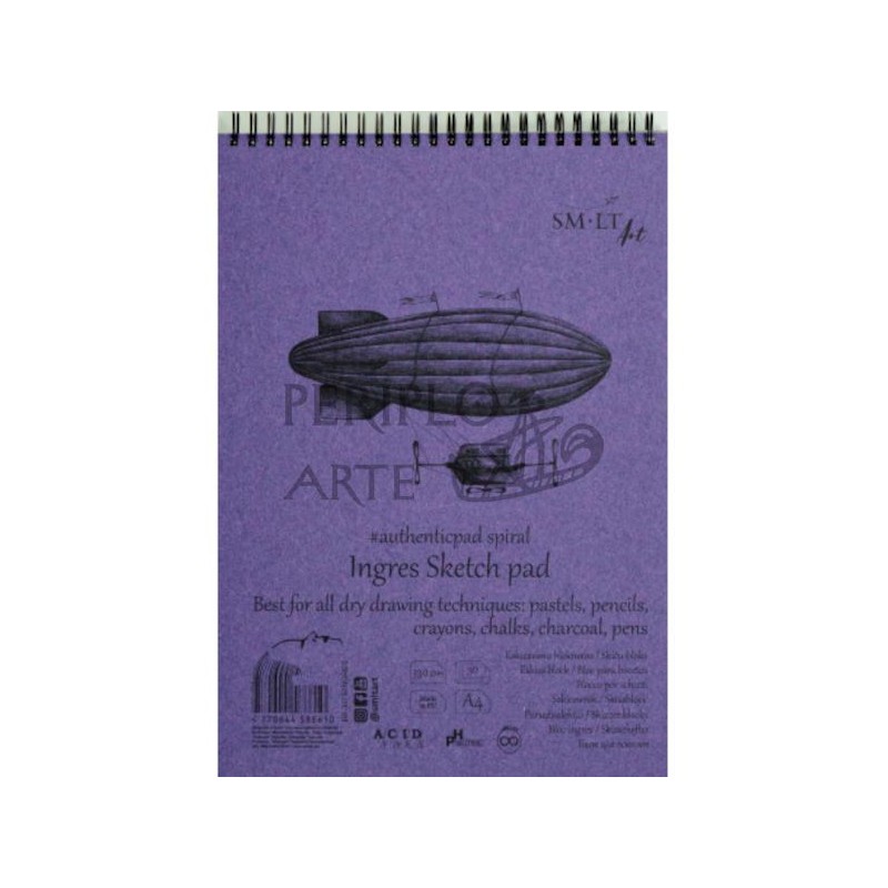 Ingres Sketch pad A4 espiral SM·LT