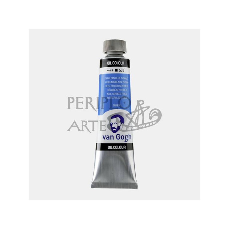 Óleo Van Gogh 40ml azul cerúleo ftalo 535