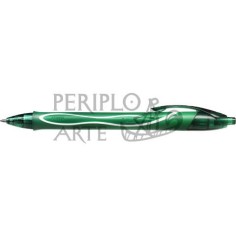 Bolígrafo BIC Gelocity Quick Dry verde