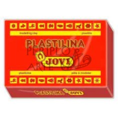 Plastilina Jovi 72 350g rojo 05