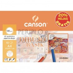 Minipack Canson Basik A4 10h 130g