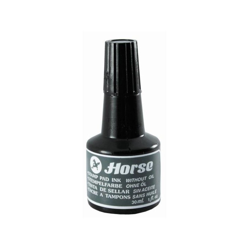 Frasco tinta tampón sellar 30 ml negro