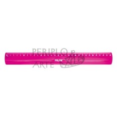 Regla flexible 30cm Milan Rosa Acid