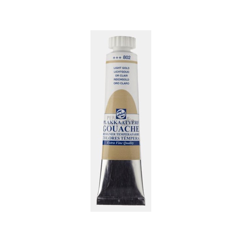 Gouache témpera Talens 20 ml oro claro 802