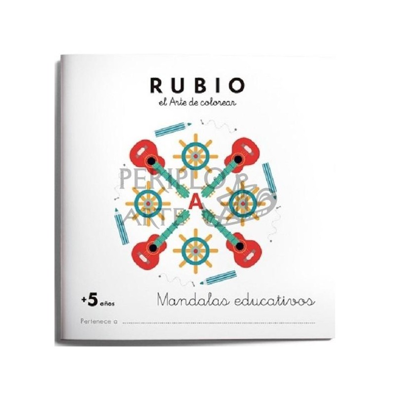 Mandalas educativos  5 Rubio