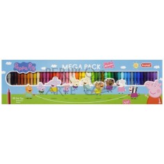 Mega pack 50 rotuladores Peppa Pig