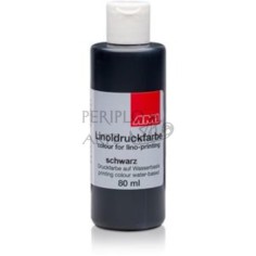 Tinta linograbado base agua AMI 80ml Negro 