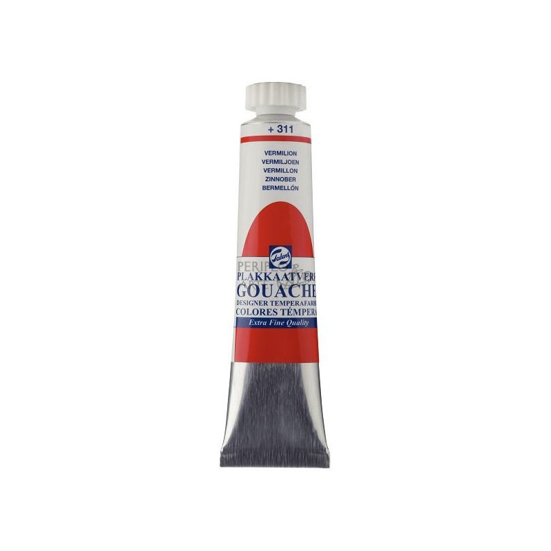 Gouache témpera Talens 20ml bermellón 311