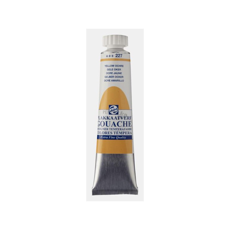 Gouache témpera Talens 20ml ocre amarillo 227