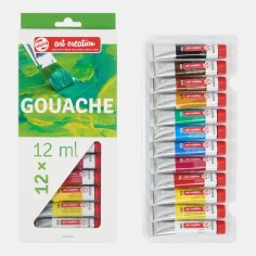 Set 12 tubos 12ml gouache Talens Art Creation