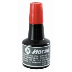 Frasco tinta tampón sellar 30 ml rojo