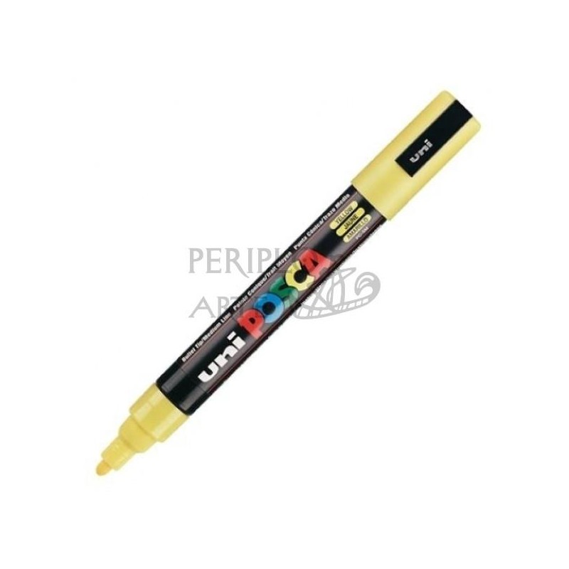 Rotulador acrílico Posca PC-5M Amarillo