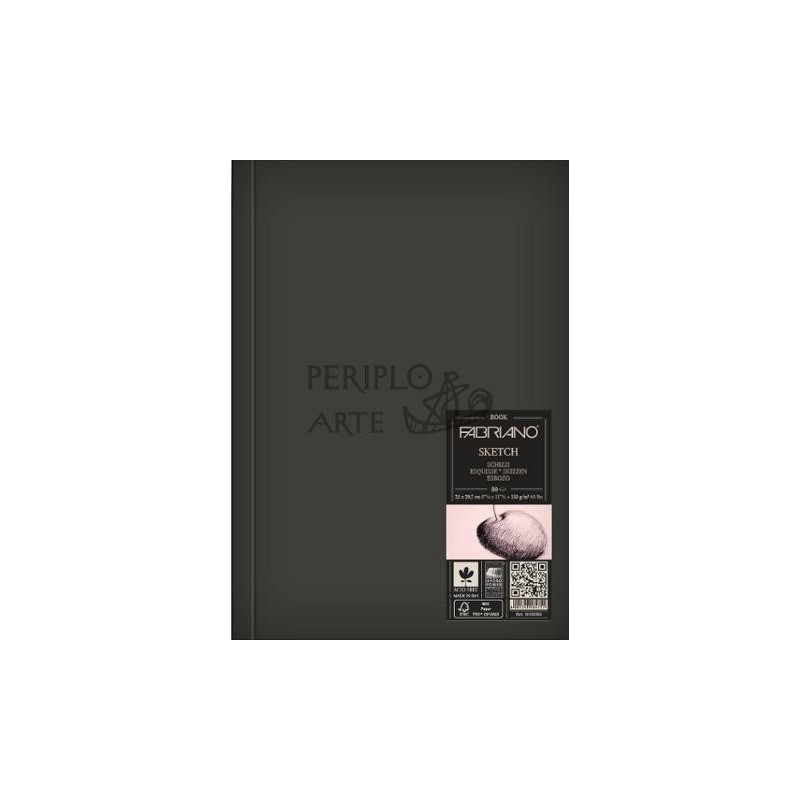 Sketch Book Fabriano A4 retrato 80h 110g