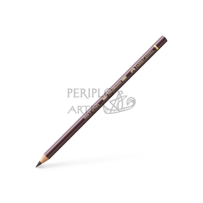 Lápiz Polychromo Faber-Castell Walnut Brown 177