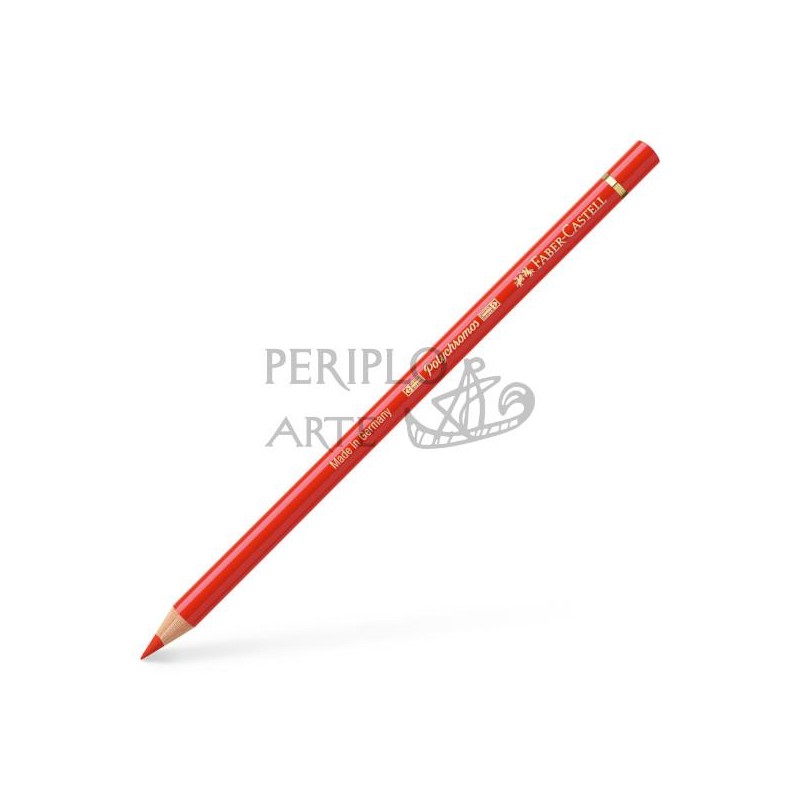 Lápiz Polychromo Faber-Castell L  Cadmium Red 117