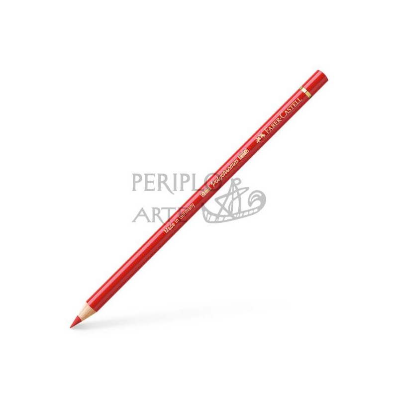 Lápiz Polychromo Faber-Castell Scarlet Red 118