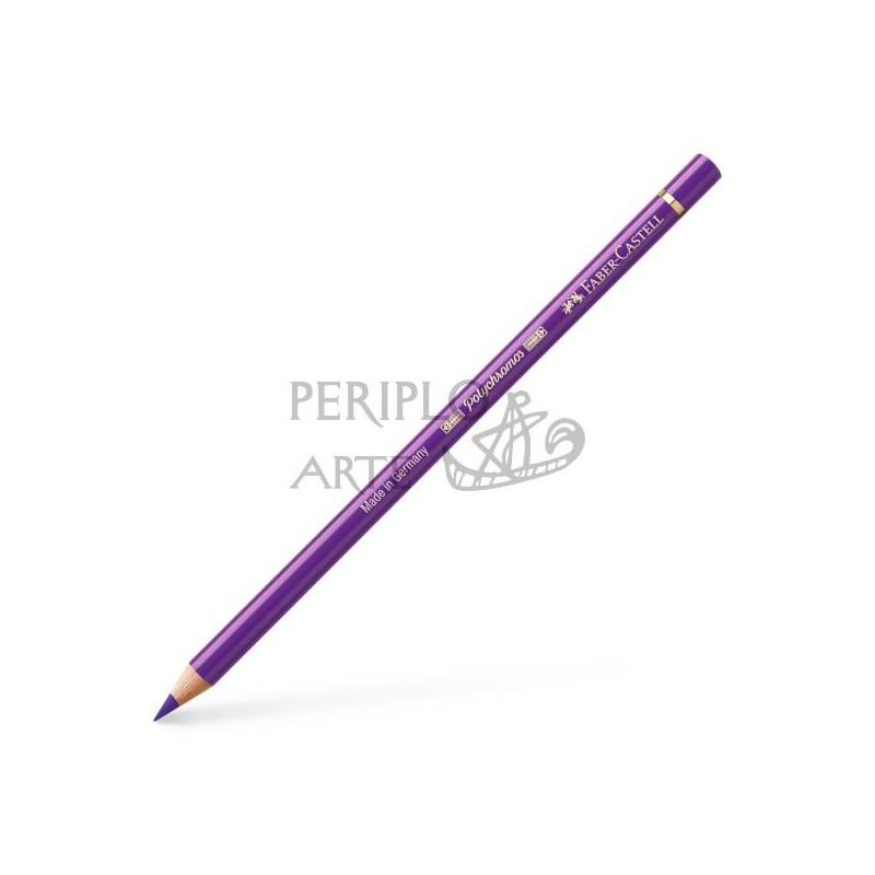 Lápiz Polychromo Faber-Castell Mangan  Violet 136