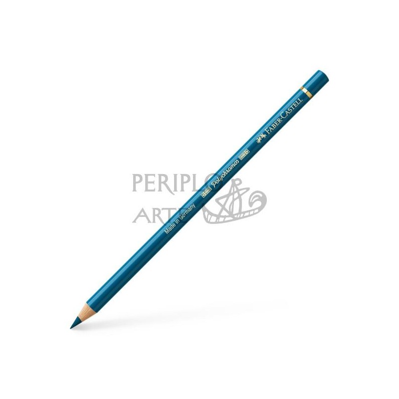 Lápiz Polychromo Faber-Castell Helio Turquoise 155