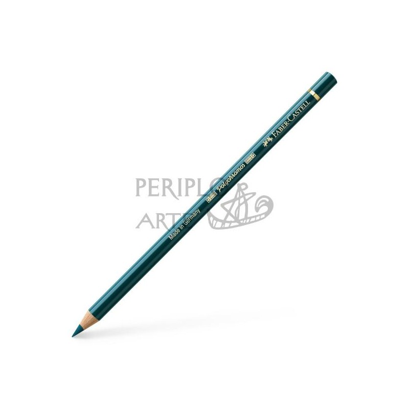 Lápiz Polychromo Faber-Castell Deep Cob  Green 158