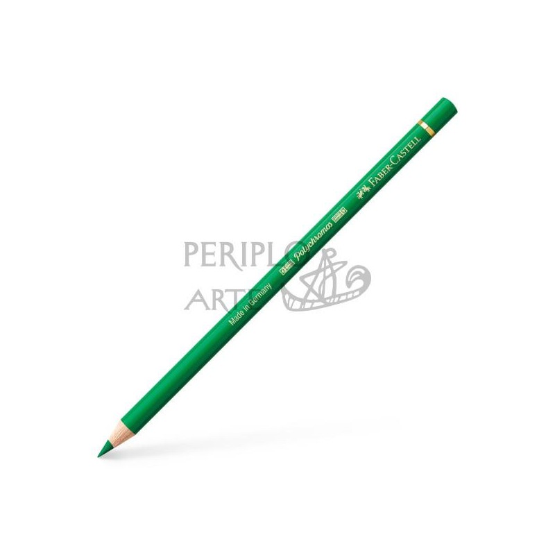 Lápiz Polychromo Faber-Castell Emerald Green 163