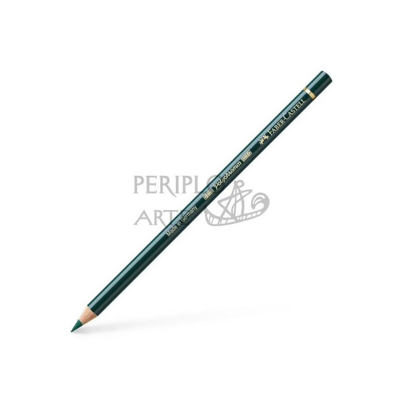 Lápiz Polychromo Faber-Castell Pine Green 267