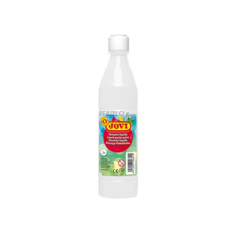 Témpera líquida Jovi color 500ml blanco