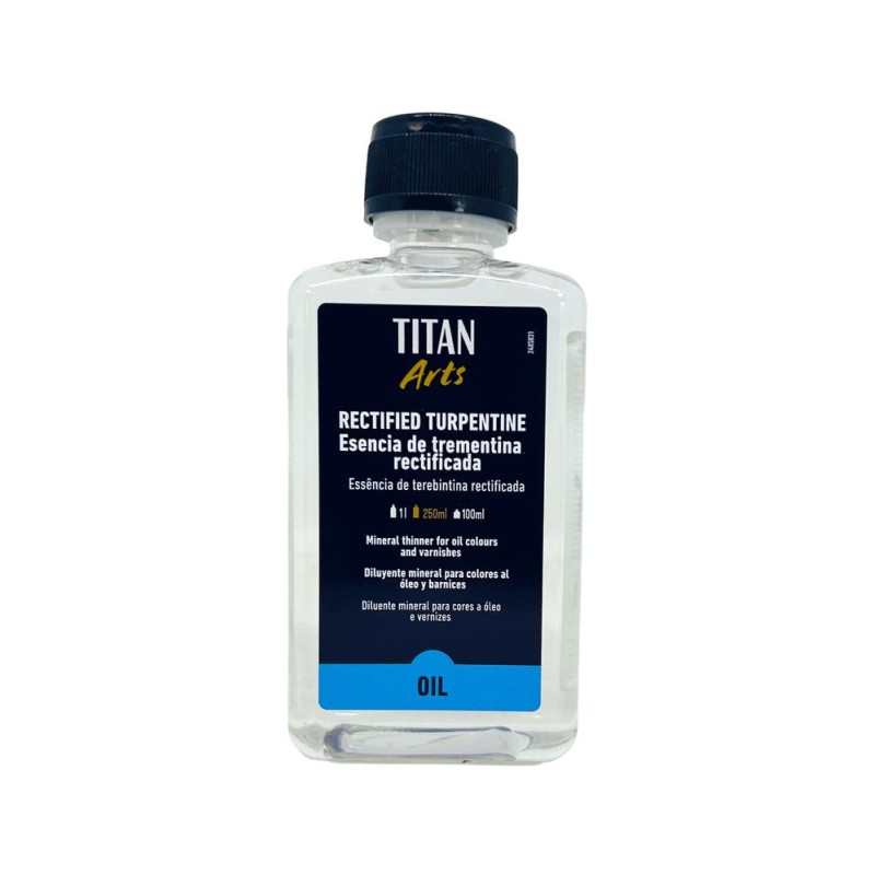 Esencia de trementina rectificada 250ml Titan