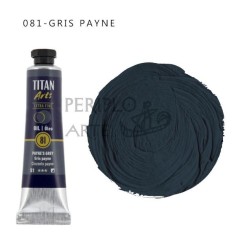 Óleo Titan Arts 20ml Gris Payne 81