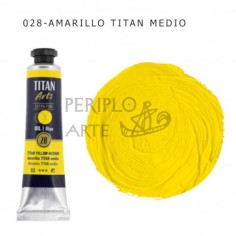 Óleo Titan Arts 20ml Amarillo Titan Medio 28