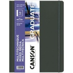 Cuaderno Graduate Mix Media 21 6x27 9cm 200g