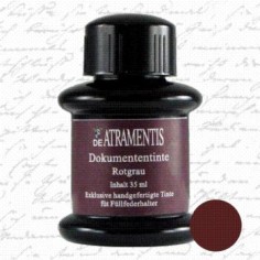 Tinta De Atramentis Dokument 45ml Red Grey