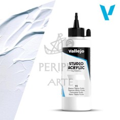 Acrílico Vallejo Studio 200ml nº11 Blanco Tit  Rut