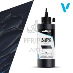 Acrílico Vallejo Studio 200ml nº46 Azul Prusia Fta