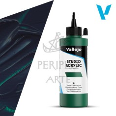 Acrílico Vallejo Studio 200ml nº6 Verde Ftalociani