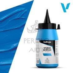 Acrílico Vallejo Studio 500ml nº24 Azul Cian