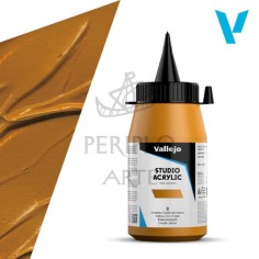 Acrílico Vallejo Studio 500ml nº 8 Amarillo Óx Hie