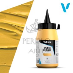 Acrílico Vallejo Studio 200ml nº21 Amarillo Nápol 