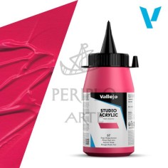 Acrílico Vallejo Studio 500ml nº57 Rojo Rosa Azo