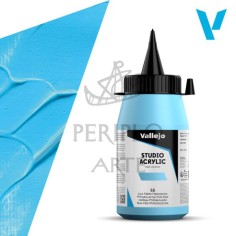 Acrílico Vallejo Studio 500ml nº55 Azul Pálido Fta