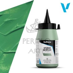 Acrílico Vallejo Studio 500ml nº56 Verde Cromo Pál