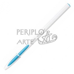 Bolígrafo Bic Cristal Up azul claro