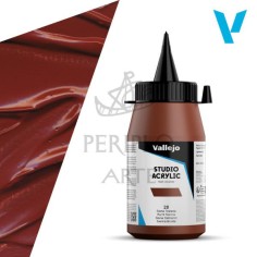 Acrílico Vallejo Studio 200ml nº20 Siena Tostada