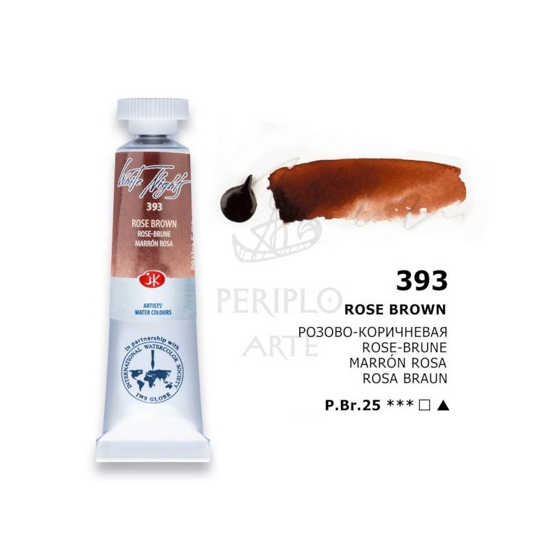 Tubo White Nights Rose Brown 393