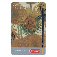 Estuche 12 lápices color Bruynzeel National Galler