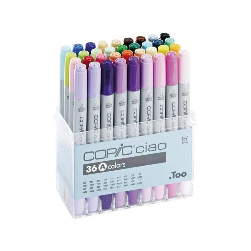 Estuche 36 rotuladores Copic Ciao  Too 