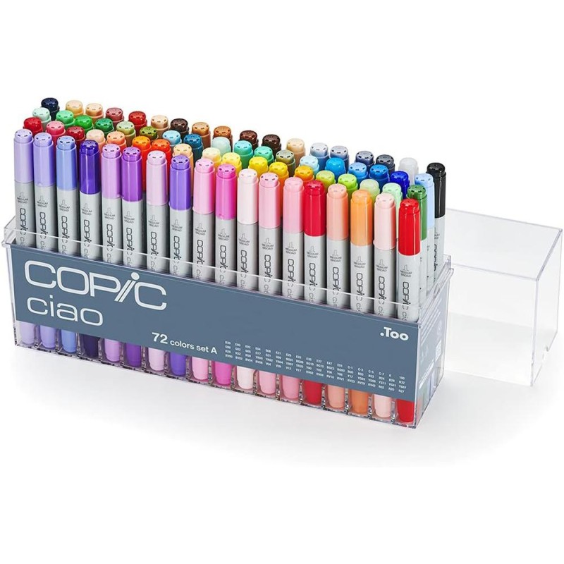 Estuche 72 rotuladores Copic Ciao  Too 